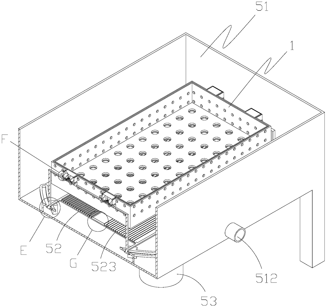 Cleaning device for brake pistons