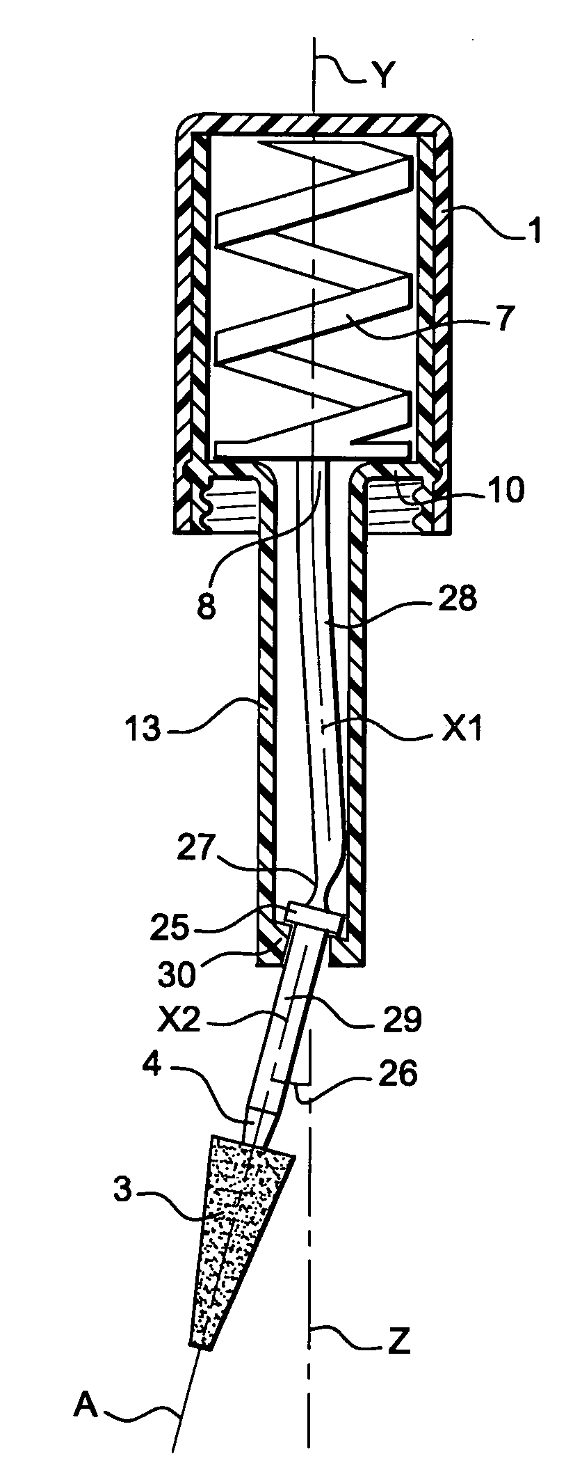 Applicator for makeup or beauty care products