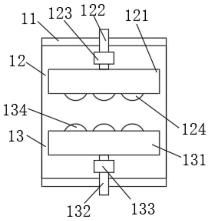 A kind of fabric wrinkle removal device for textile