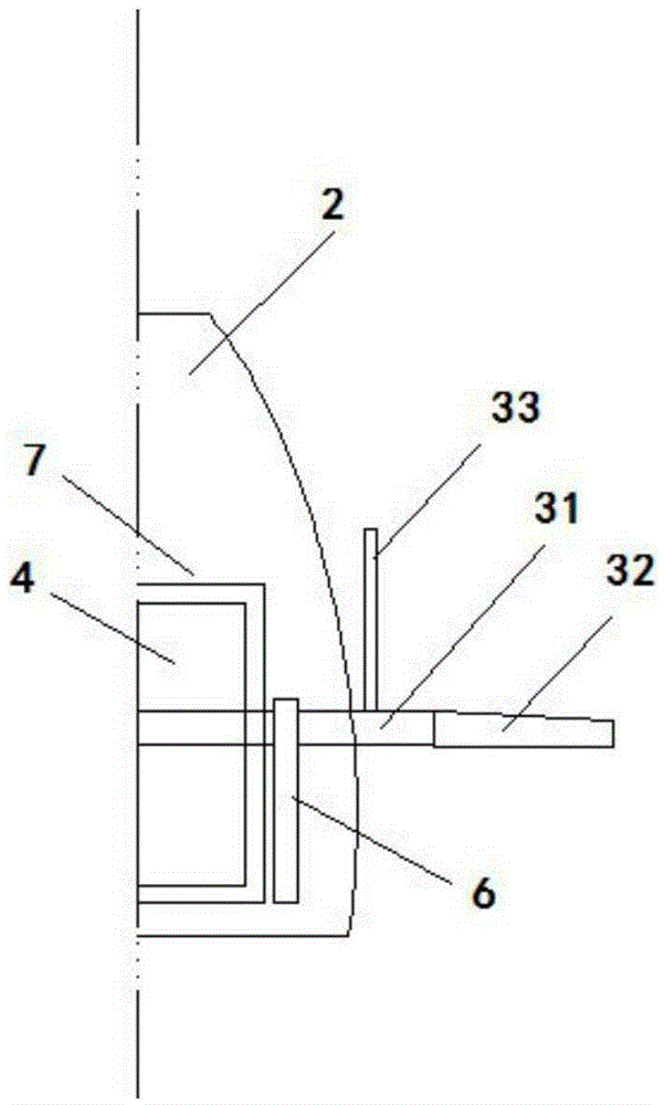 Tilting horizontal tail with power mechanism