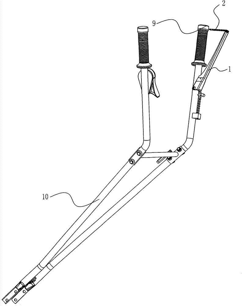 Improved wide-width horizontal type mini-tiller