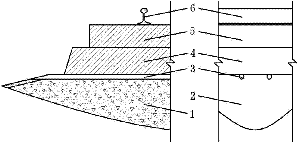 Renovation method for treating mud pumping of plate-type ballastless track railway roadbed