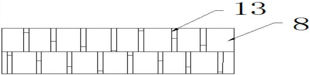 Scrap steel crushing device