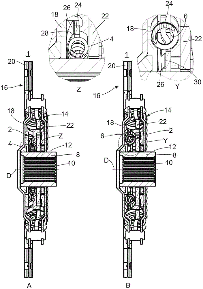 Wave springs for torsional vibration dampers