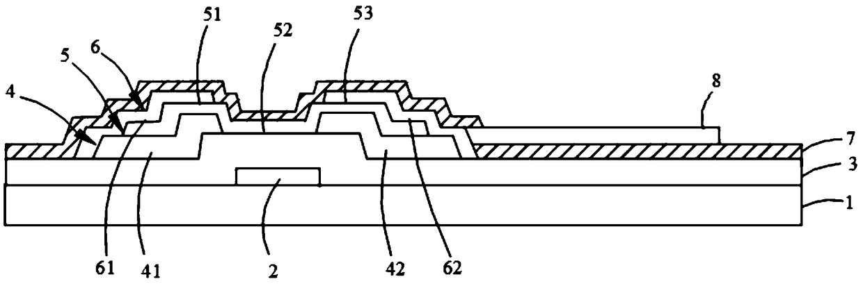 Thin film transistor and preparation method thereof, and array substrate