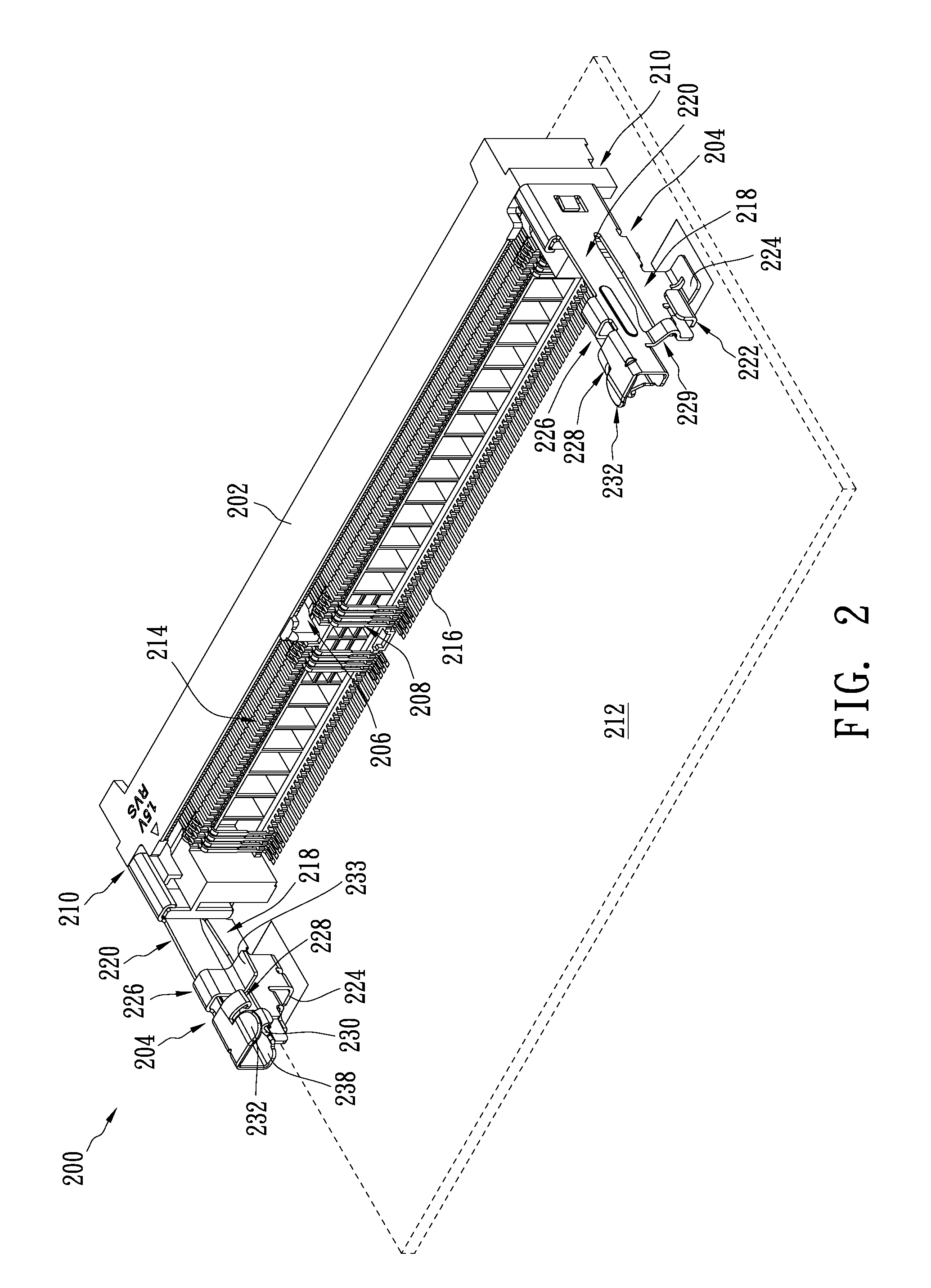 Card edge connector