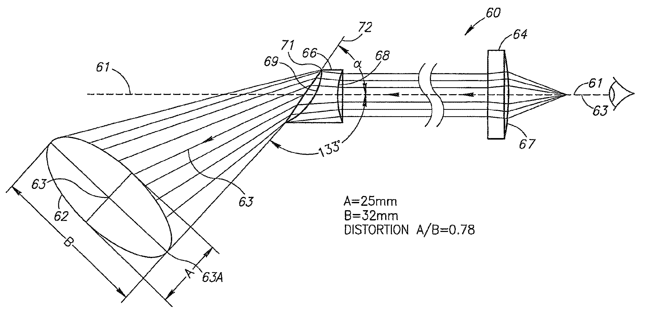 Laryngoscope apparatus with enhanced viewing capability