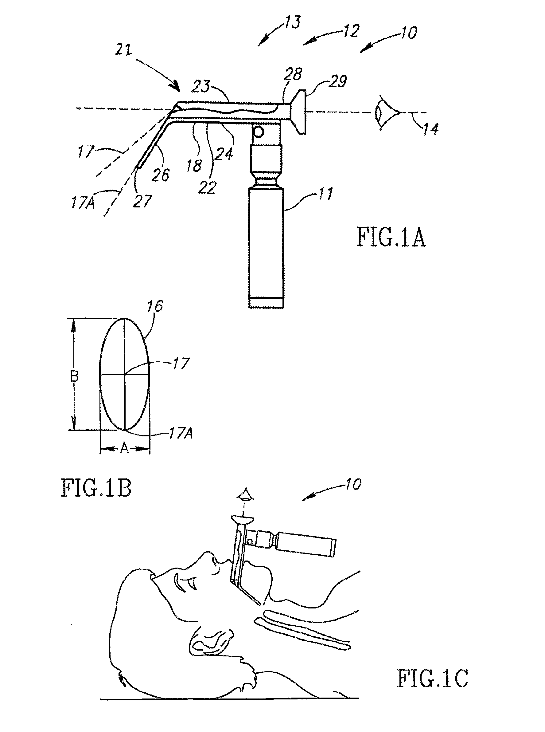 Laryngoscope apparatus with enhanced viewing capability