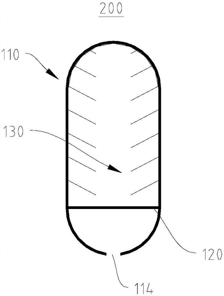 Combined tube, combined tube assembly and evaporating and cooling equipment