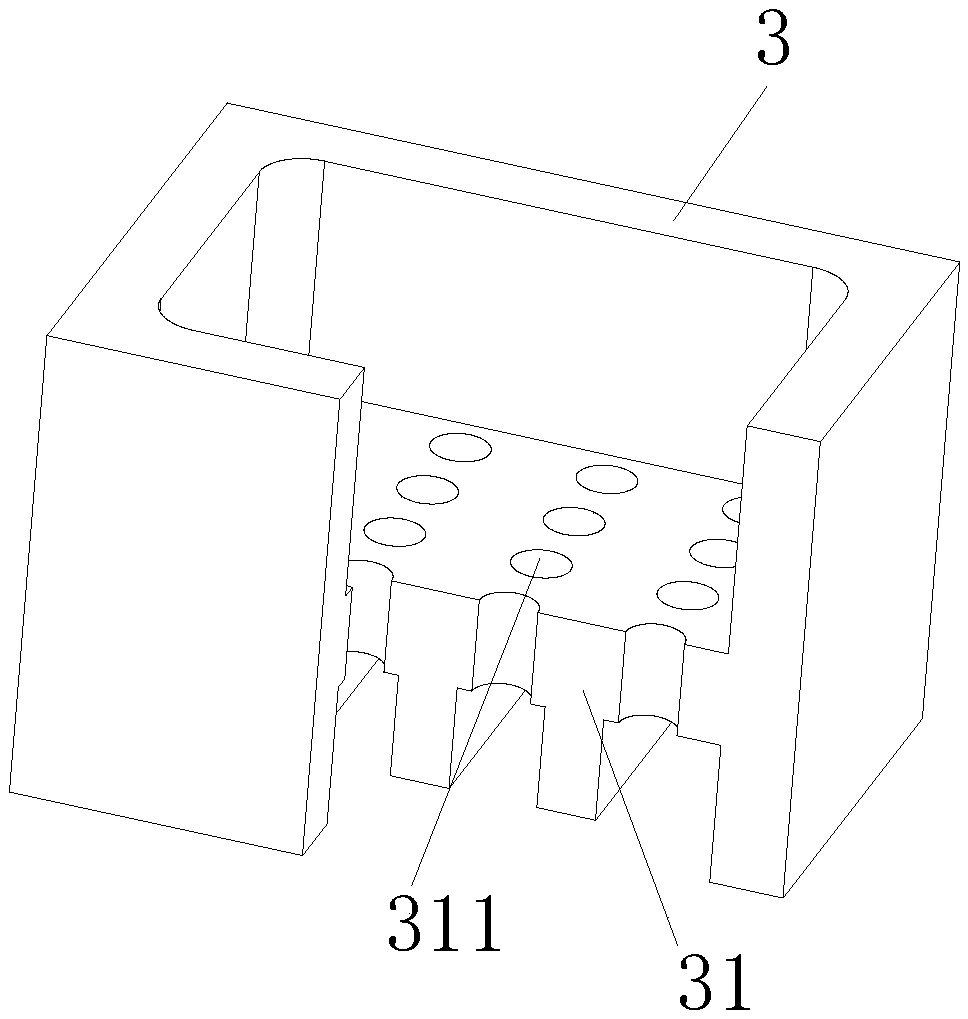 Novel energy-saving melting furnace with low burn out rate