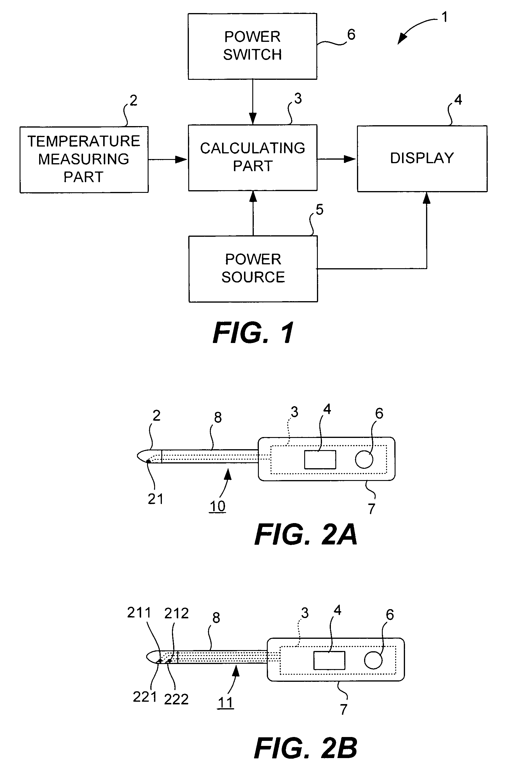 Electronic clinical thermometer with quick temperature estimating device