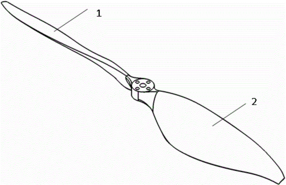 High-efficiency high-altitude propeller with extremely low Reynolds number and high-altitude unmanned aircraft