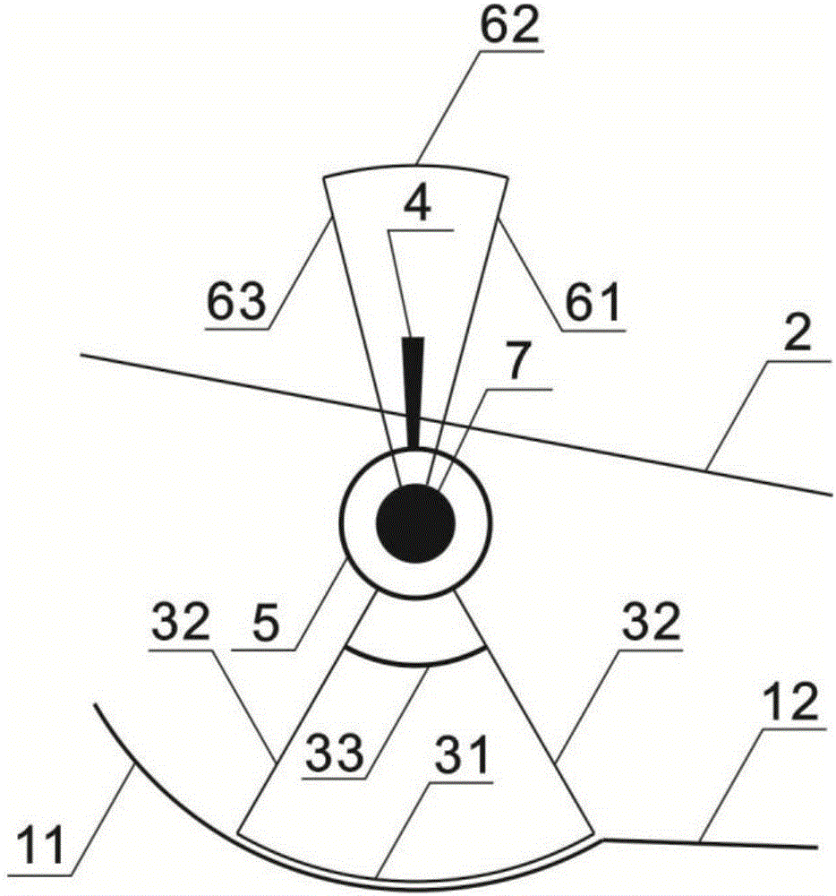 Superimposed arc type hydraulic-slope-variable fishway and fish passing method