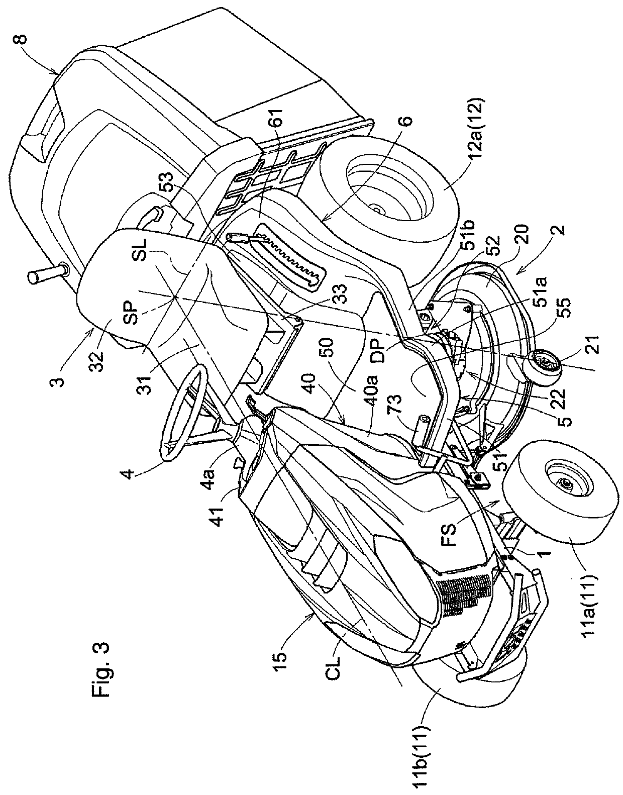 Riding mower