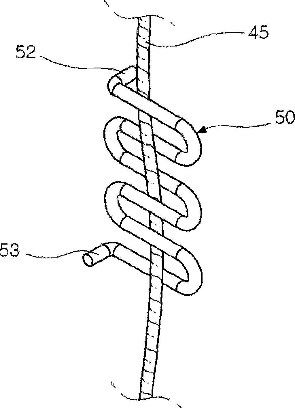 Tree branch supporting device