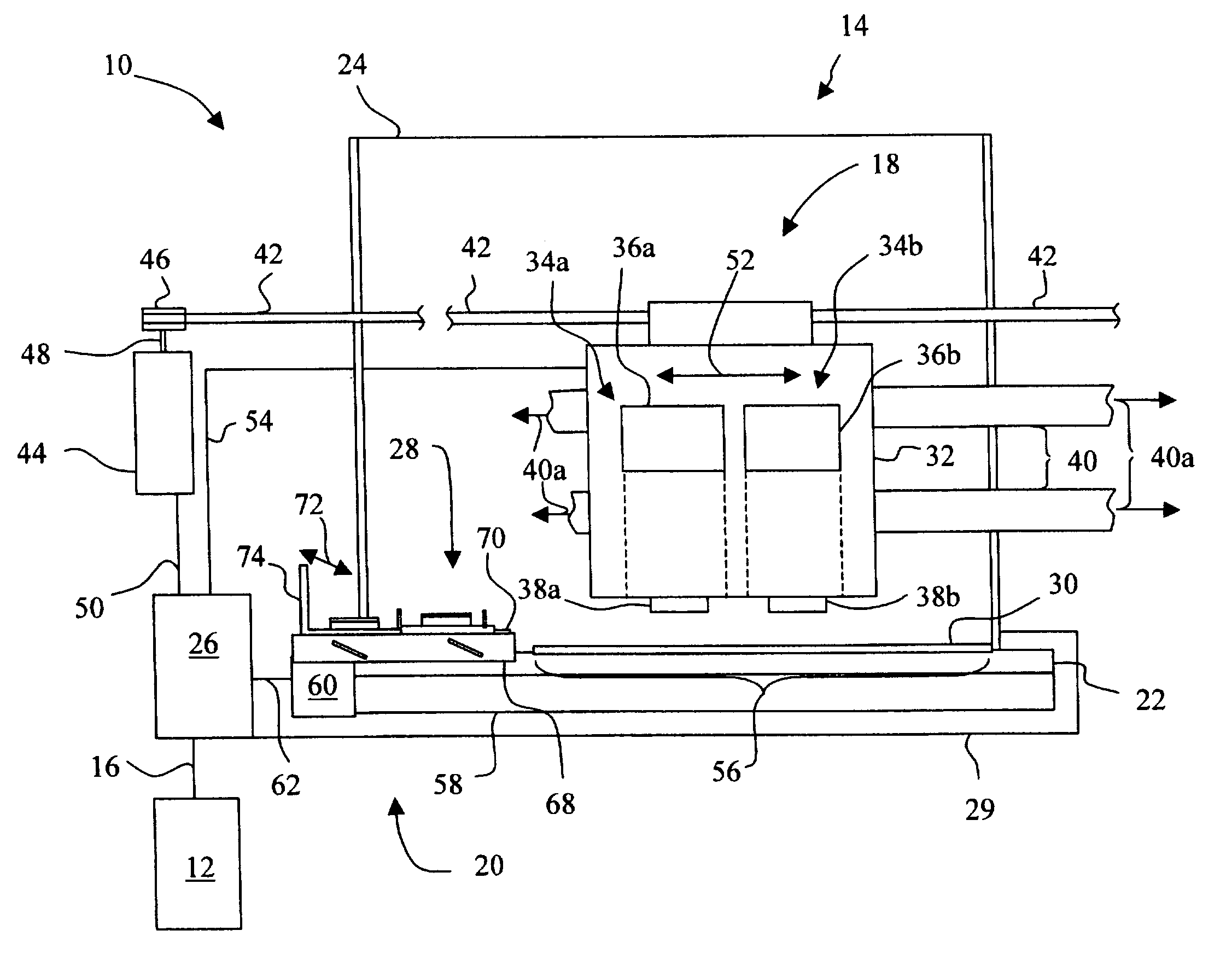 Maintenance station for an imaging apparatus