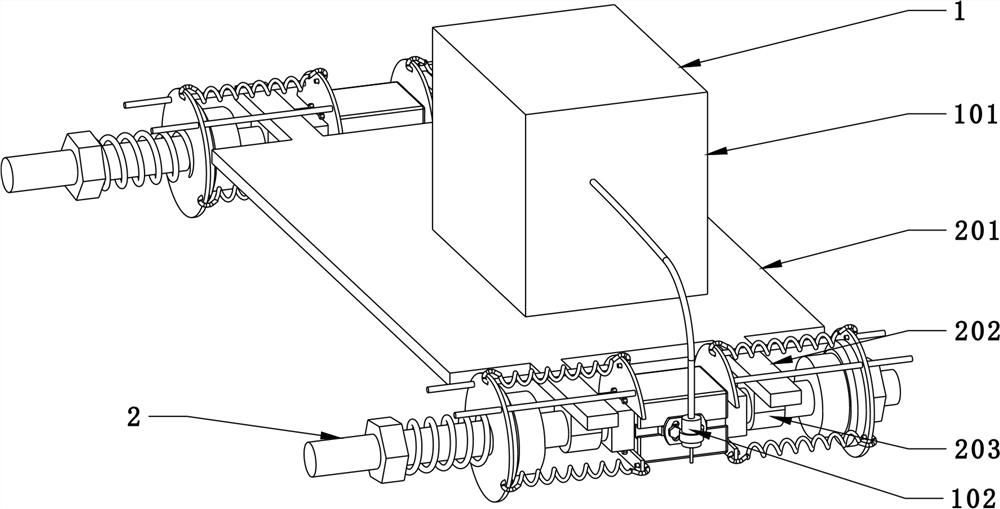 Profile buckling structure shape follow-up positioning automatic welding machine