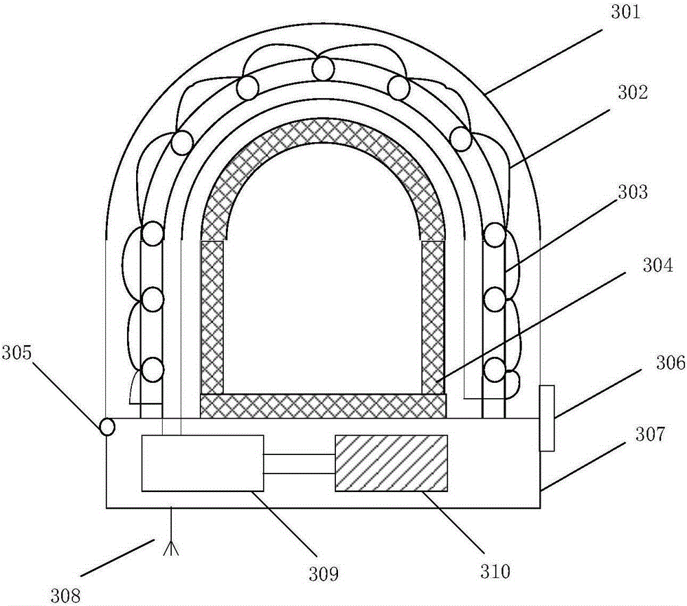 A power transmission line insulator distributed leakage current monitoring device