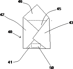 Filling automatic wrapping production equipment and horizontal folding device