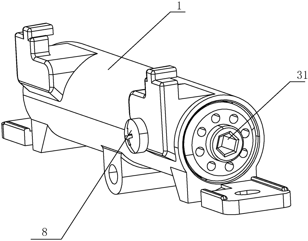 Novel adjustable damping device