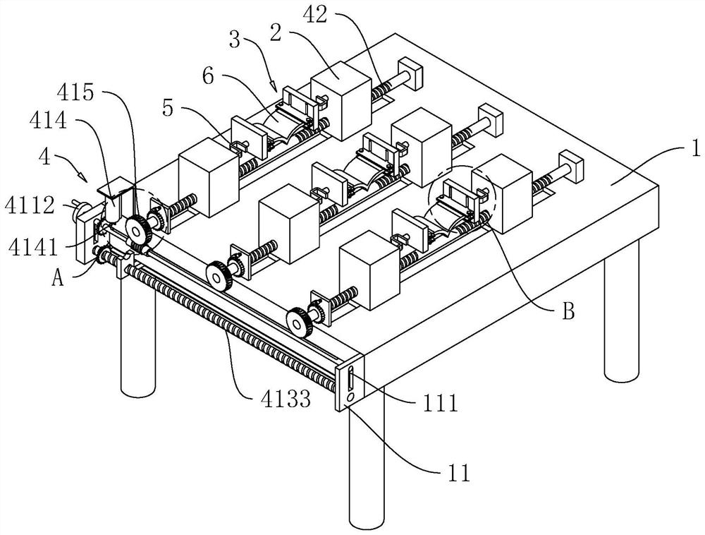 Expansion joint clamping performance measuring device