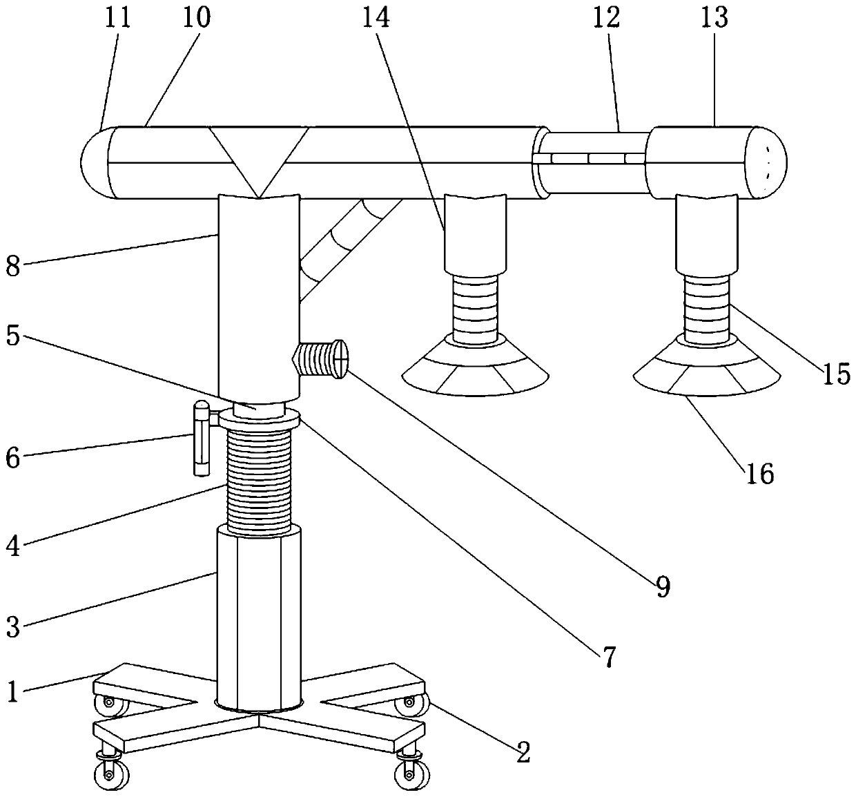 Household rheumatism physiotherapy instrument