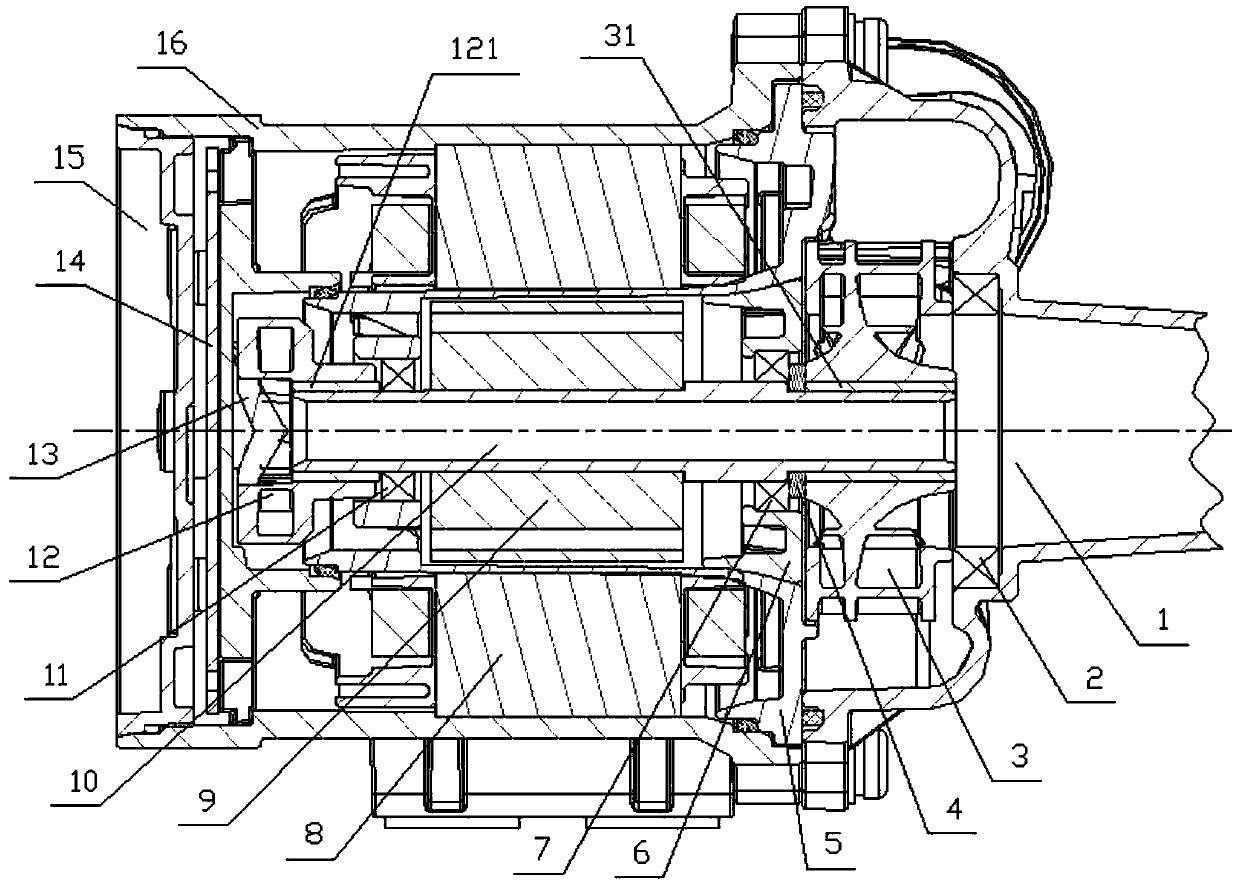 Electric centrifugal pump