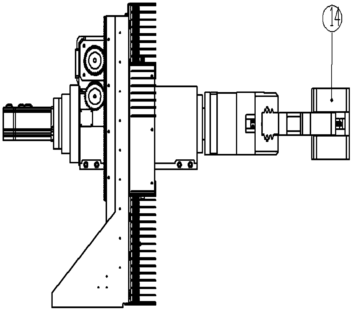 Full-automatic single crystal silicon rod cutting and grinding combined processing integrated equipment and using method thereof