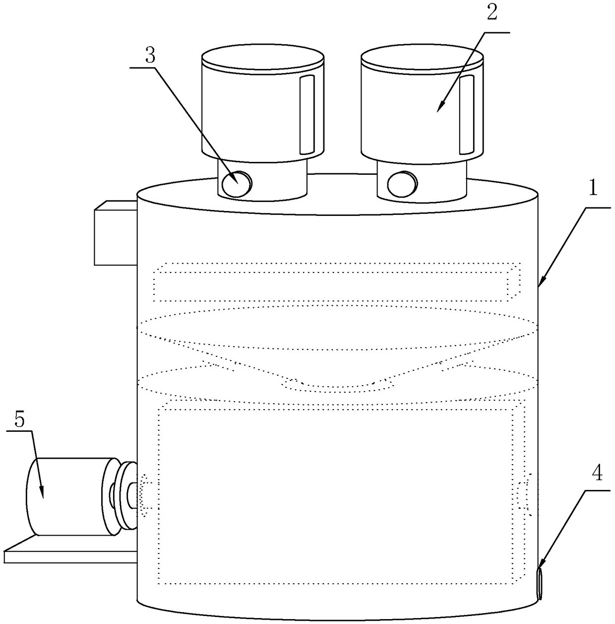 Dosing mechanism dedicated for modified polytetrafluoroethylene production