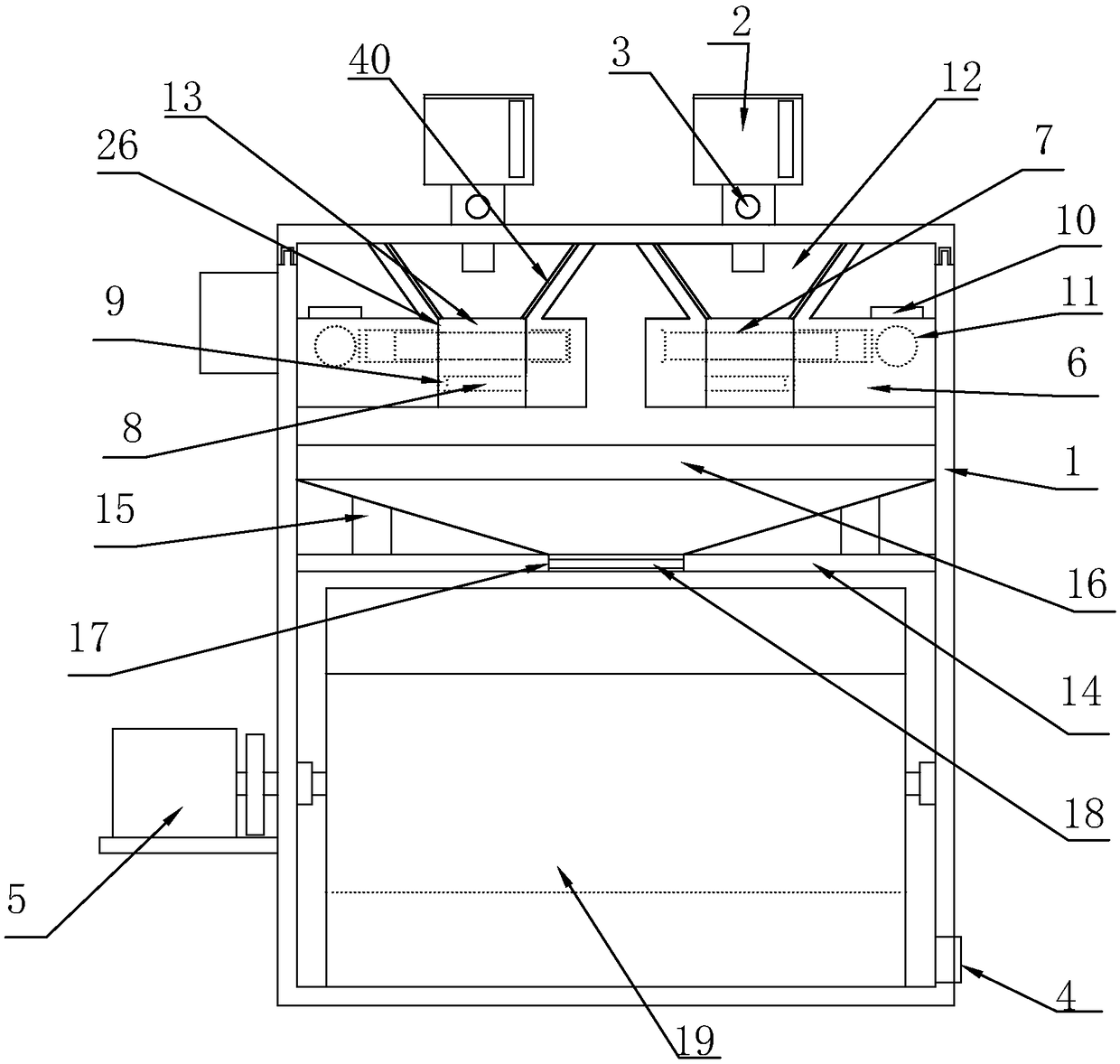 Dosing mechanism dedicated for modified polytetrafluoroethylene production