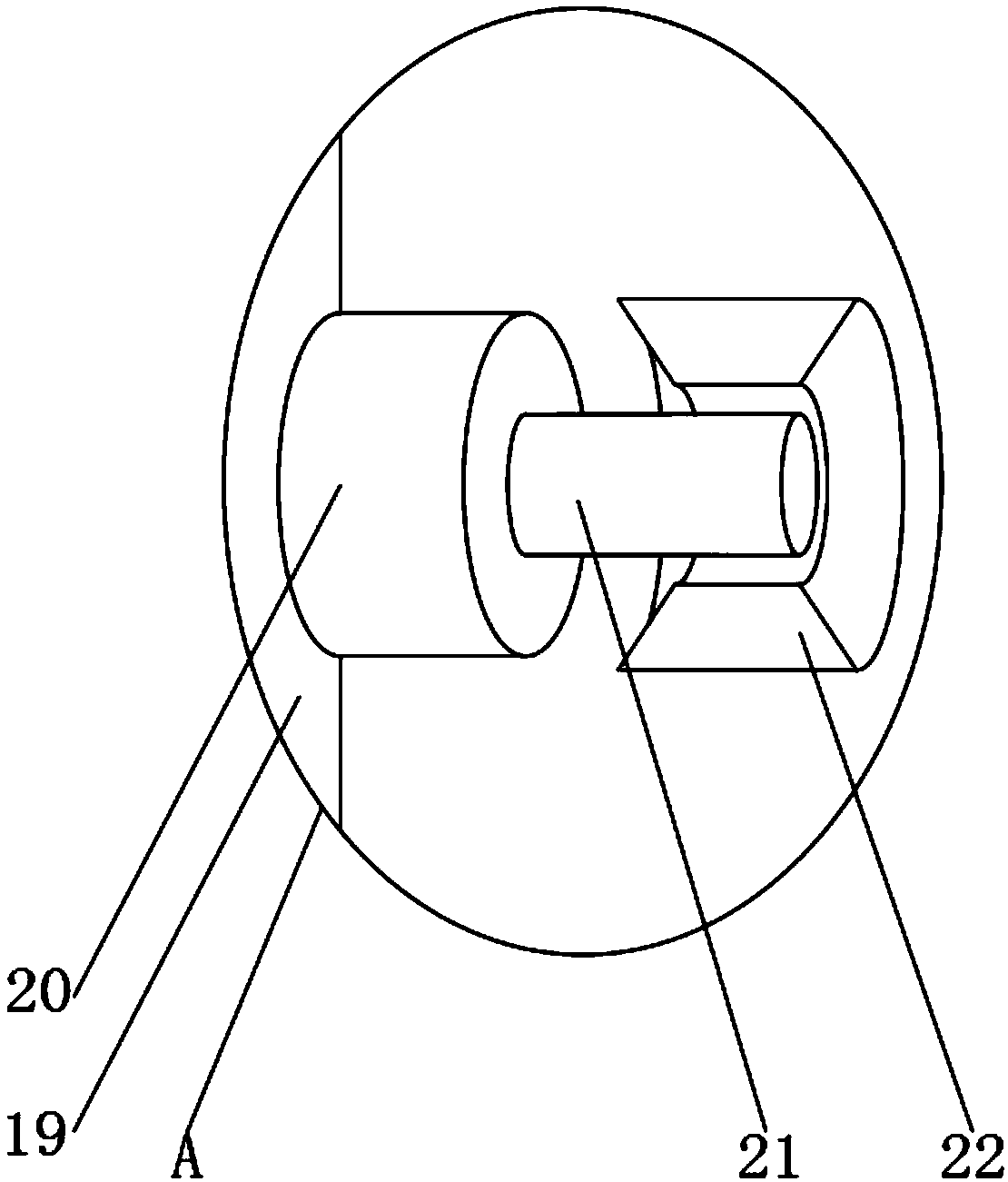 A waste gas purification device for environment protection engineering