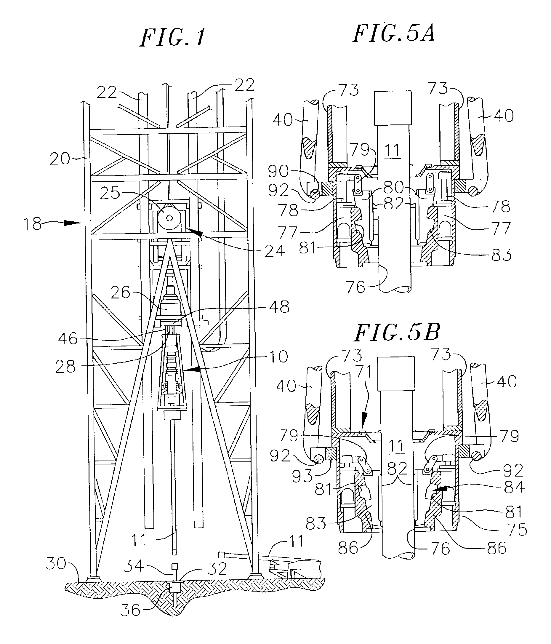 Pipe running tool