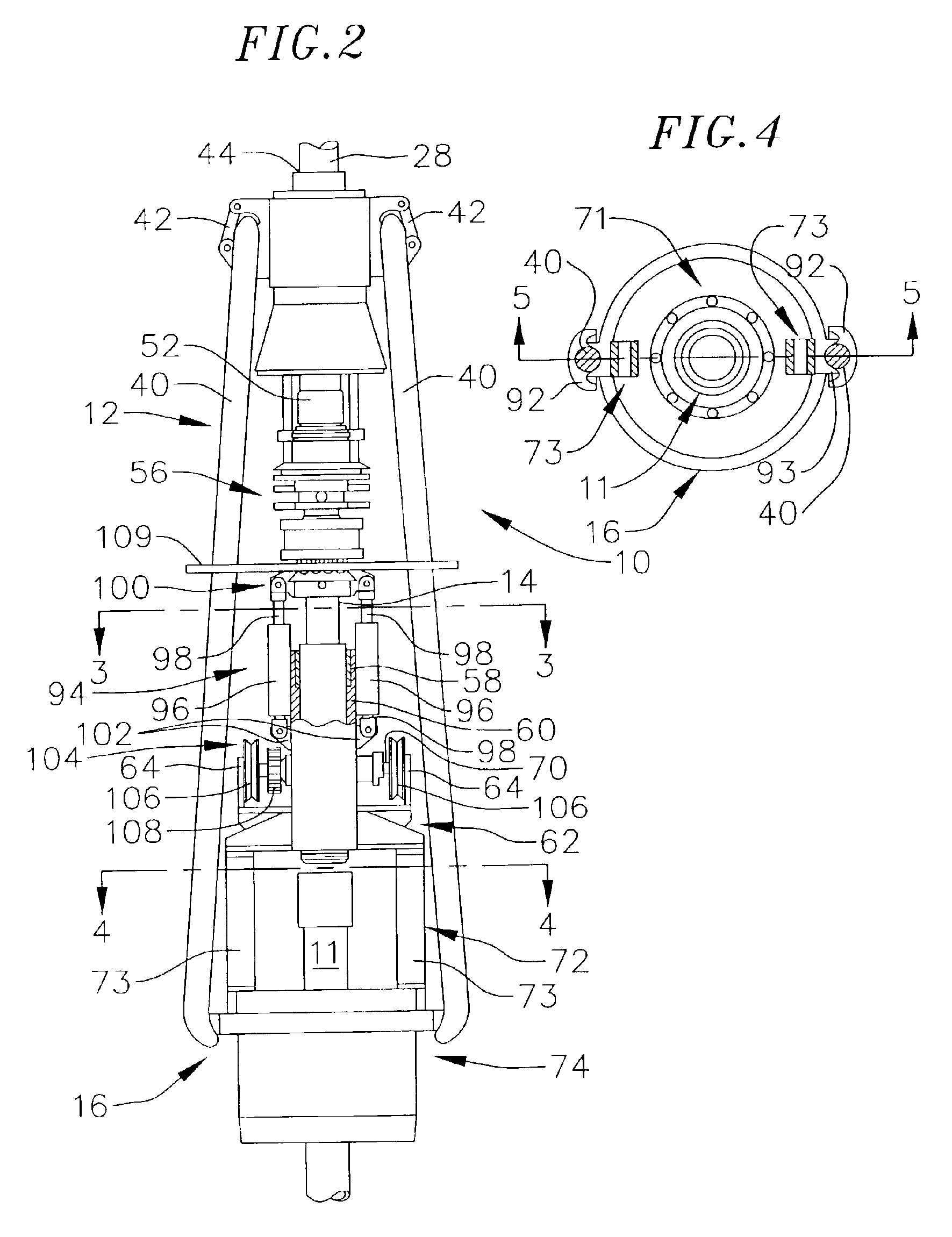 Pipe running tool