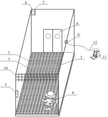 Intelligent burglary-proof detecting device and method