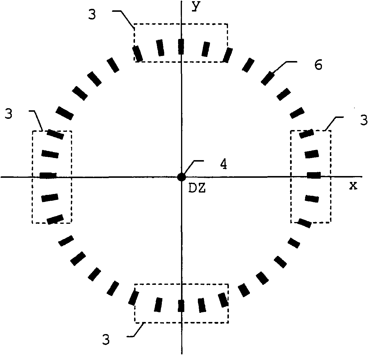 Method for determining an influencing variable acting on the eccentricity in a goniometer