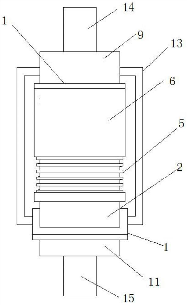 Clinical anesthetic gas purification device for anesthesiology department