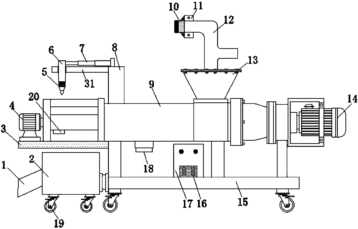 Manure separator facilitating manure treatment