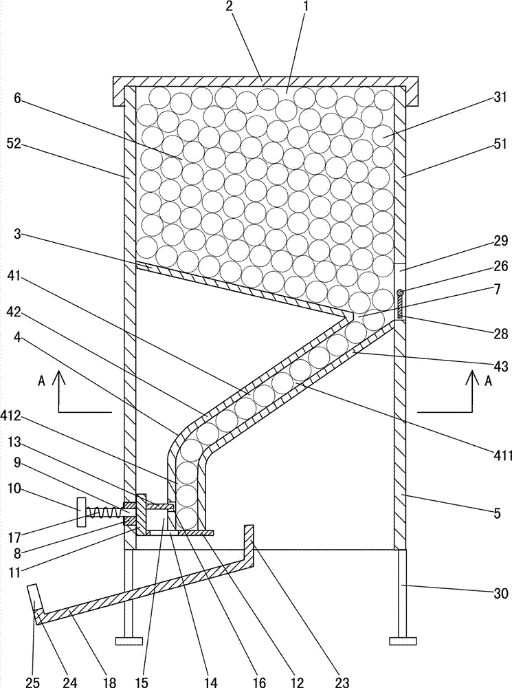 Injector storage device