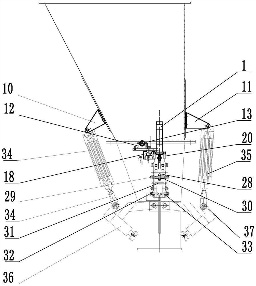 Bag clamping mechanism