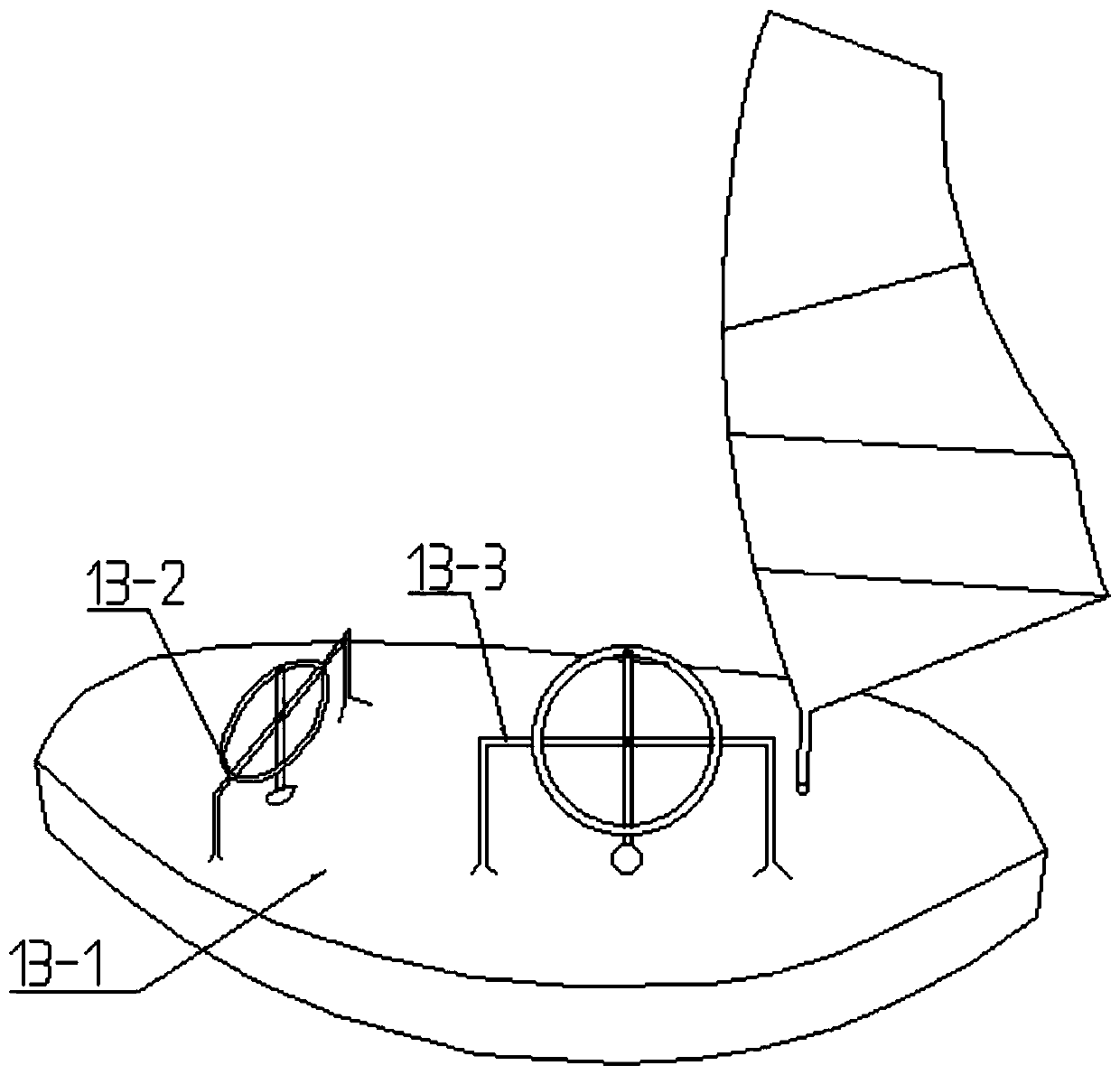 A real-time sailing simulation training platform and its control method