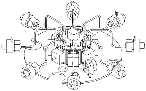 On-board omnidirectional solid-state wind measuring device for trains