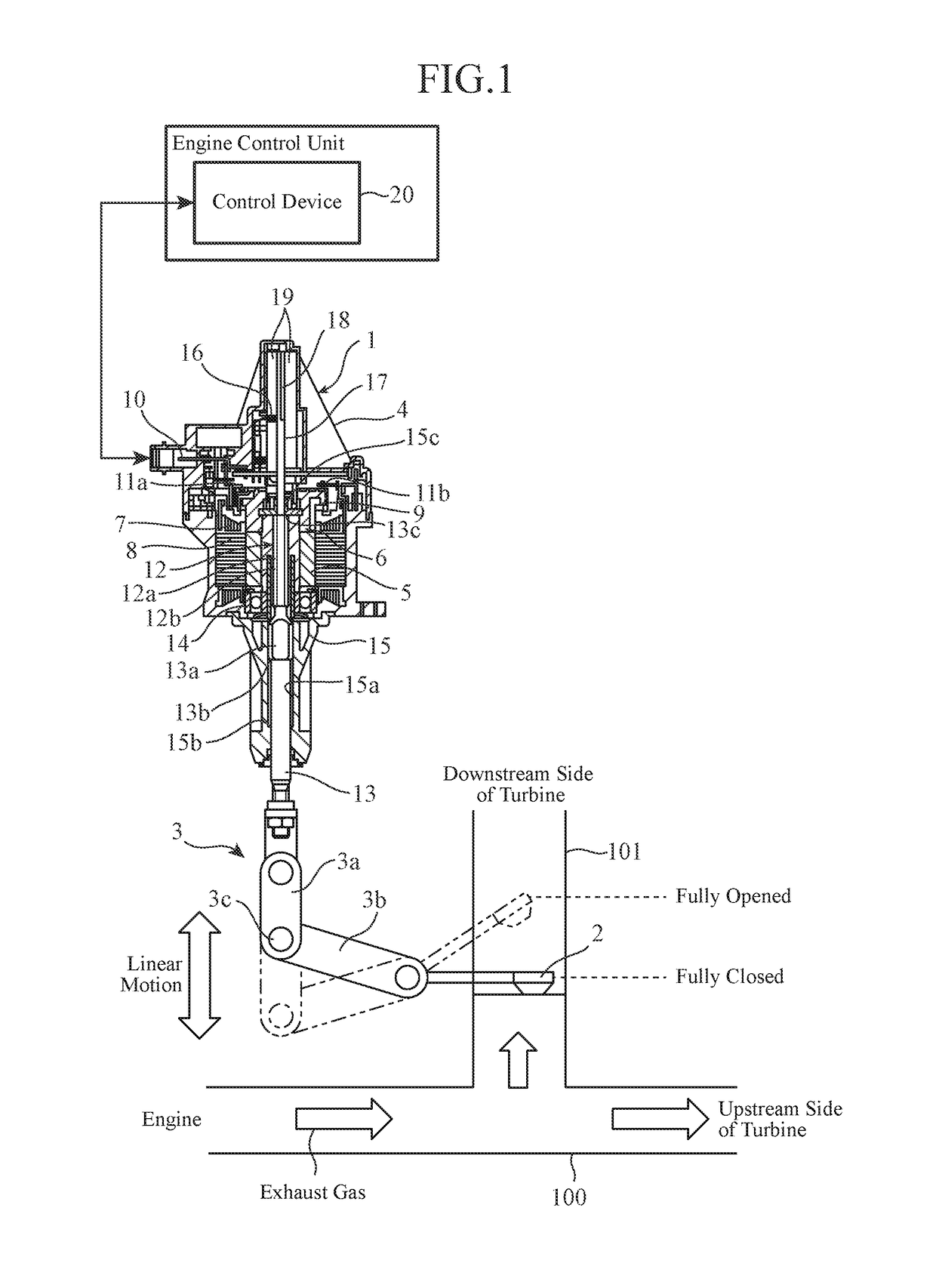 Control device for actuator, actuator, valve driving device and control method for actuator