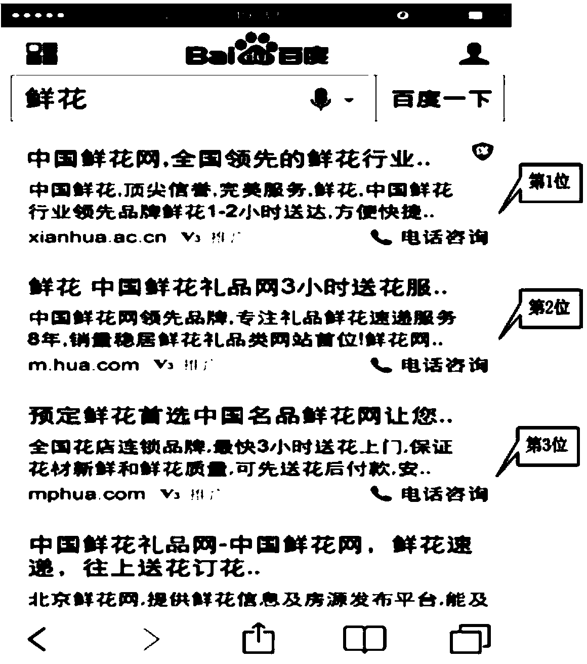 Search engine based data processing method and platform