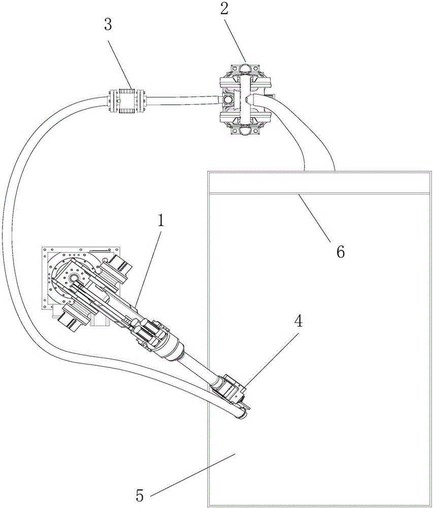 Deep-sea mining simulation device and simulation method thereof