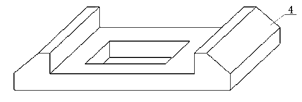 See-through pile plate combined type sea inlet road structure