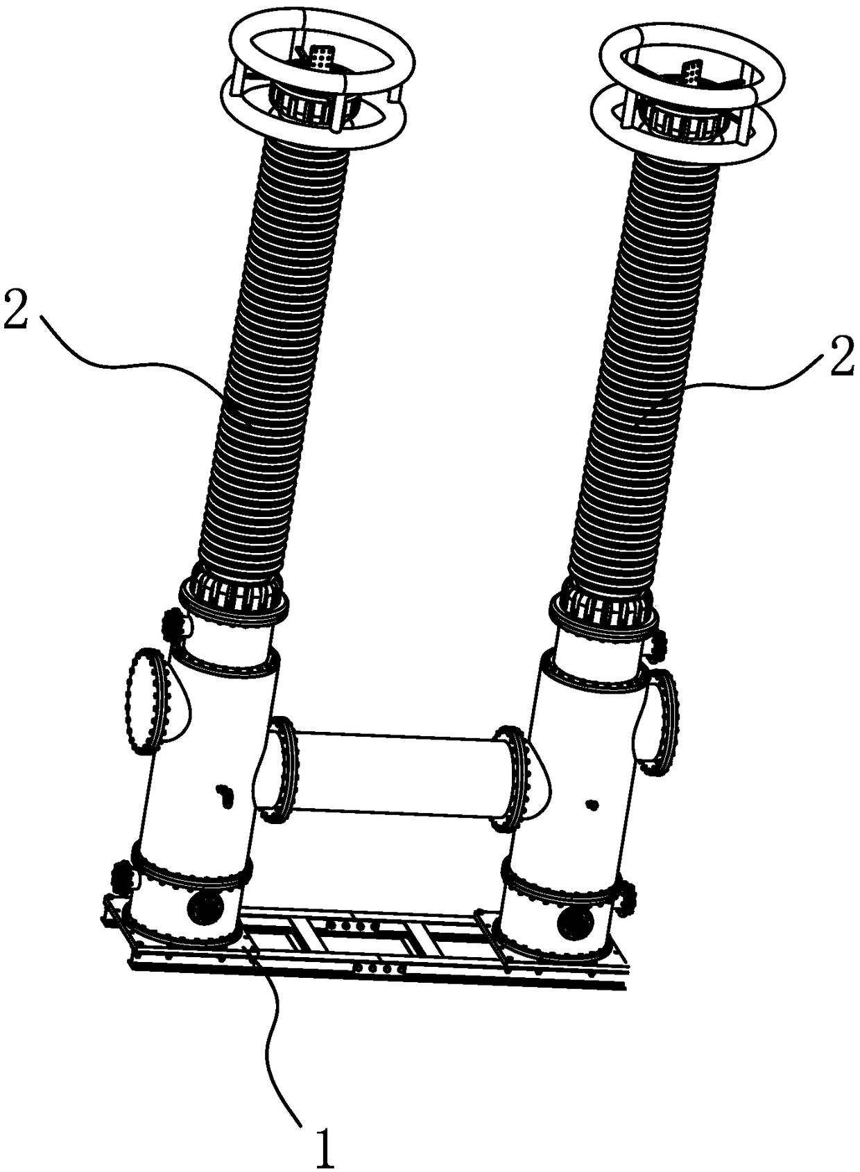 A switching accelerating mechanism of a vacuum circuit breaker