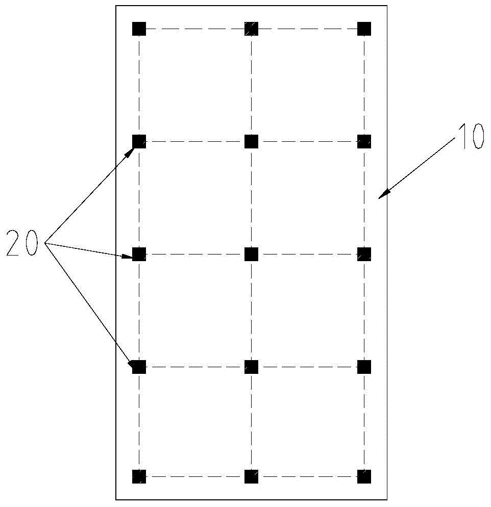 High-precision leveling process on the ground of structural buildings