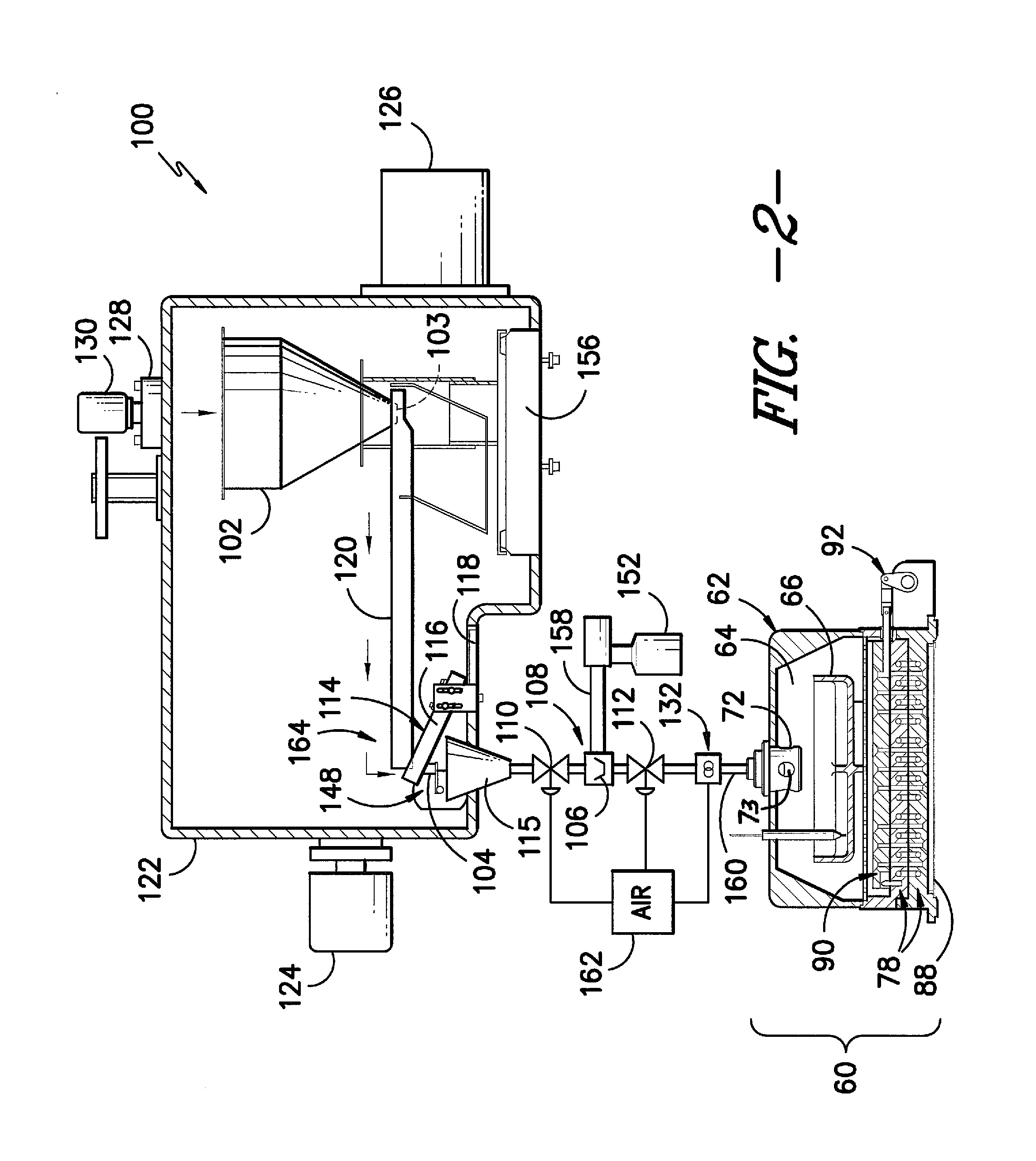 Automatic feed system and related process for introducing source material to a thin film vapor deposition system