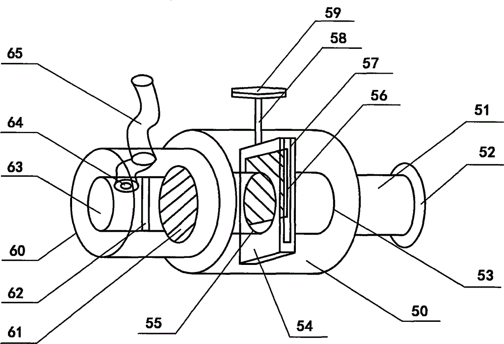 Defecation instrument for gastroenterology department