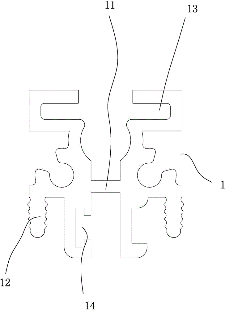 Combined system for cloakroom